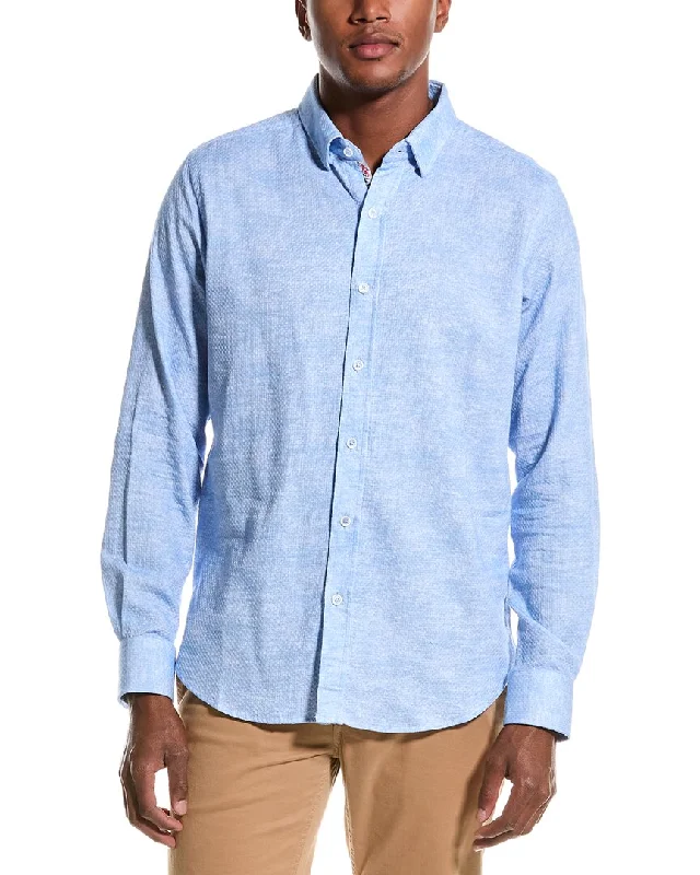 Online Deal Robert Graham Reid Tailored Fit Woven Shirt