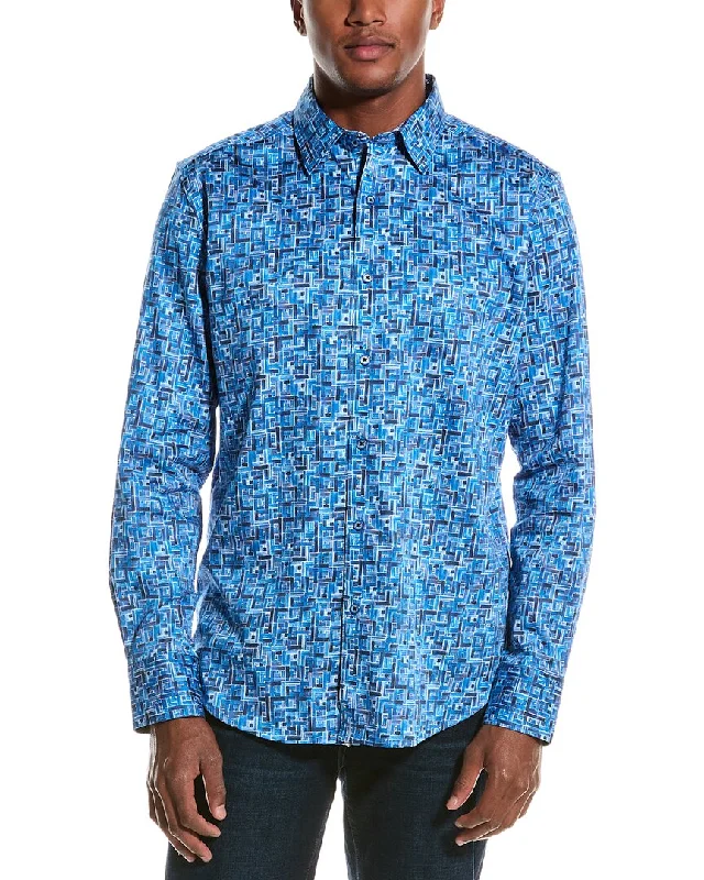 Hurry Up Robert Graham Seas The Day Classic Fit Woven Shirt