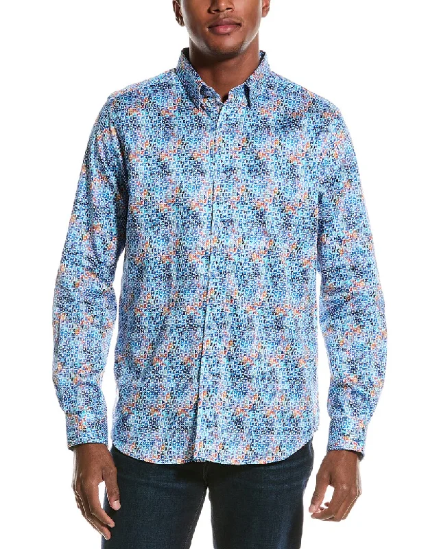 Fantastic Savings Robert Graham Venlow Tailored Fit Woven Shirt