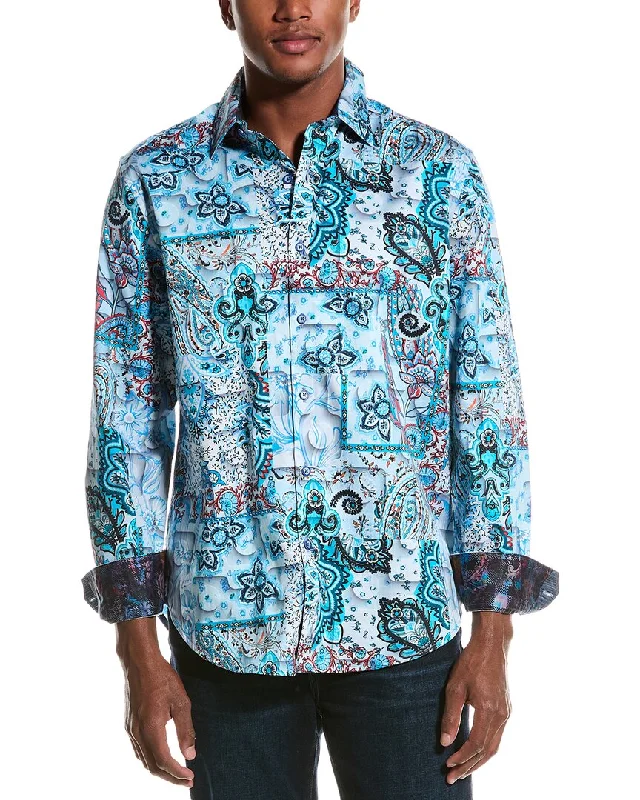 Reduced Rates Robert Graham Webbs Classic Fit Woven Shirt