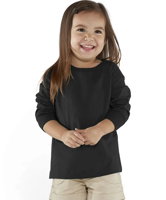 Fantastic Offers RS3302 - Rabbit Skins Toddler Long-Sleeve Fine Jersey T-Shirt