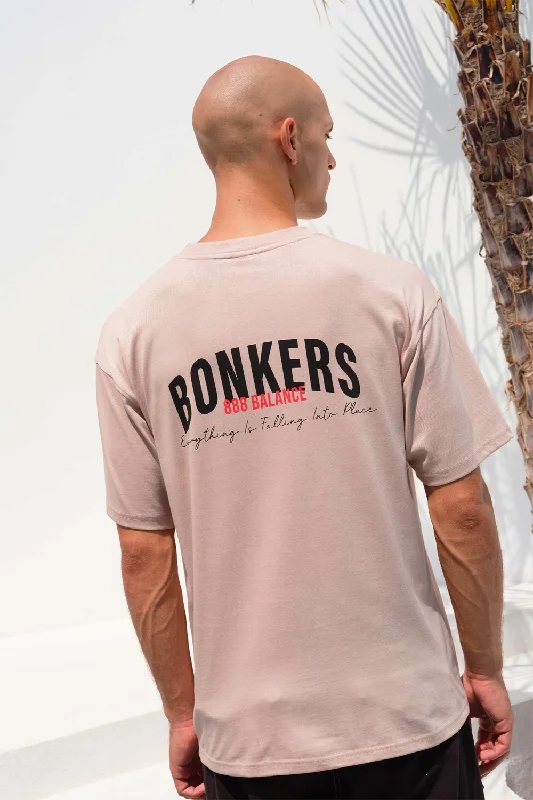 Weekend Flash Sale Sand Beige 100% Supima Cotton Oversized T-shirt