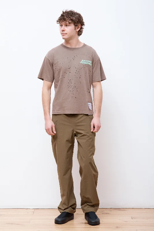 MothTech T-Shirt Aged Brown