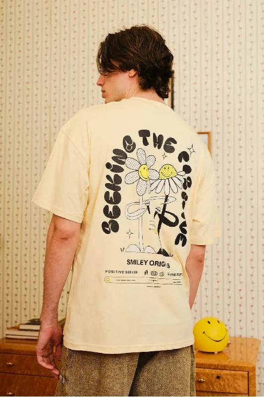 Weekend Discounts to Enjoy Seeking The Positive Oversized T-shirt