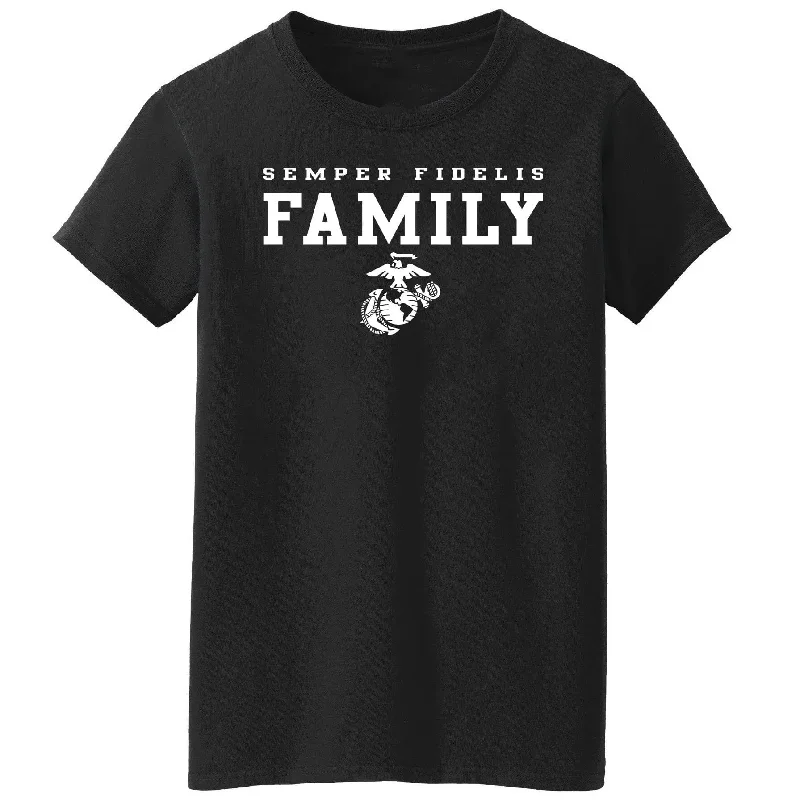 Now or Never Semper Fi Family Women's Tee