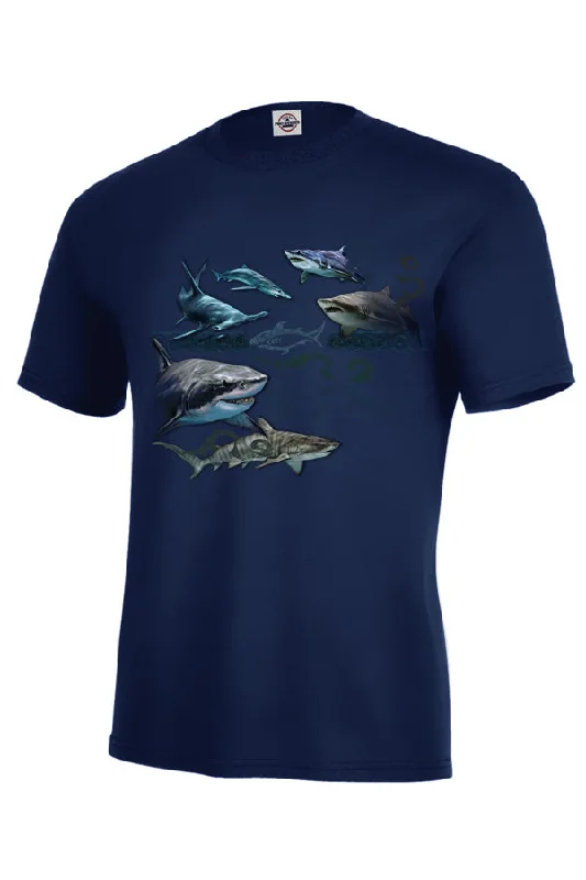 Big Discounts Adult Shark Tattoo T-Shirt