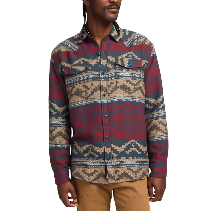 Sheridan Longsleeve Shirt In Terranova Pampas