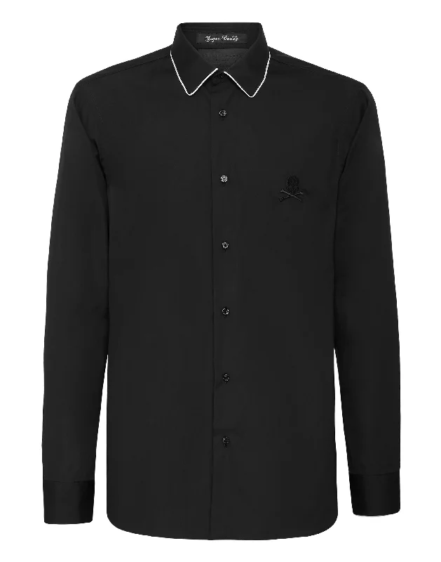Half Price Shirt Sugar Daddy Cut LS Skull