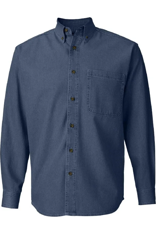 Weekend Bargains to Cherish Sierra Pacific Long Sleeve Denim Shirt