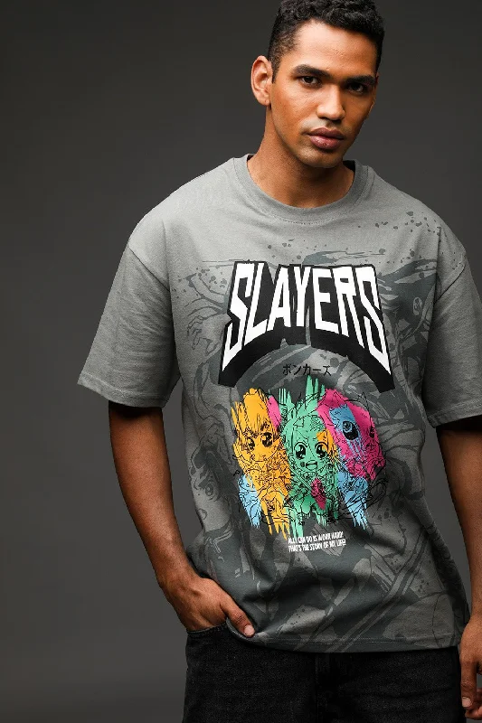 Weekend Discounts to Savor Slayers Oversized T-shirt