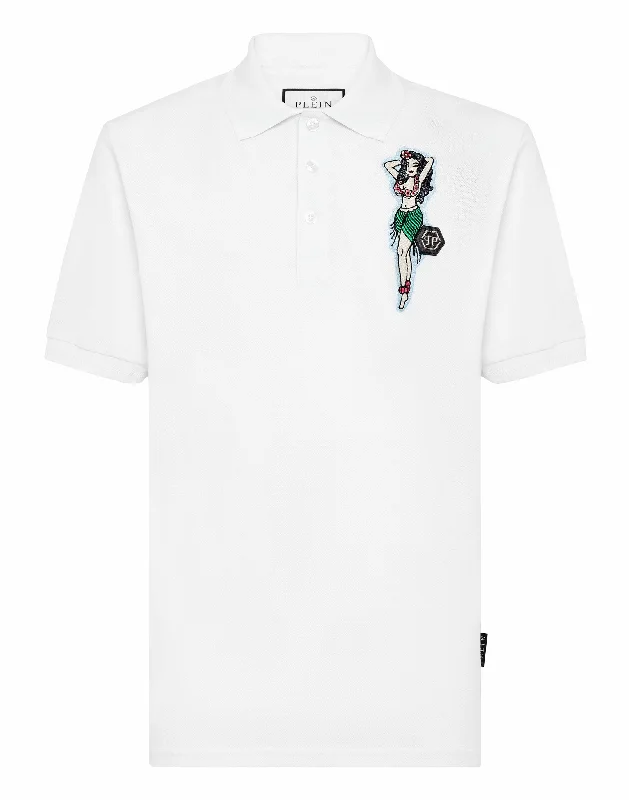 While Supplies Last Slim Fit Polo shirt SS Hawaii