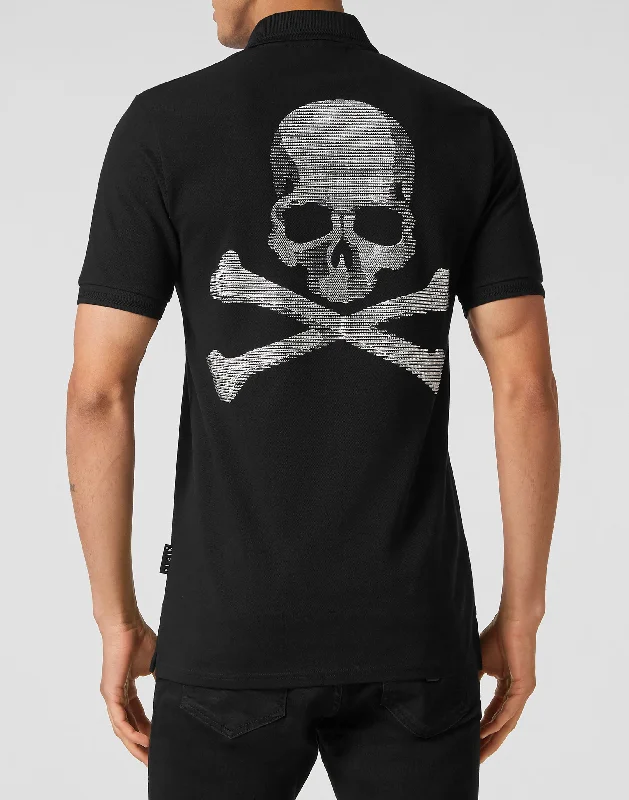 Midnight Sale Slim Fit Polo shirt SS Skull&Bones