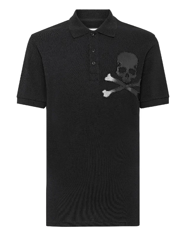 Year-End Deals Slim Fit Polo shirt SS Skull