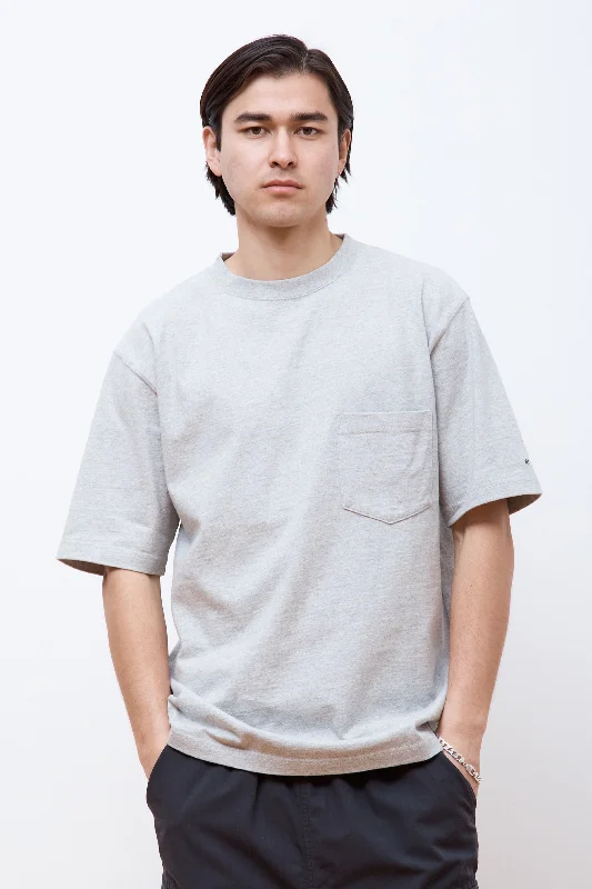 Recycled Cotton Heavy T-Shirt M.Grey