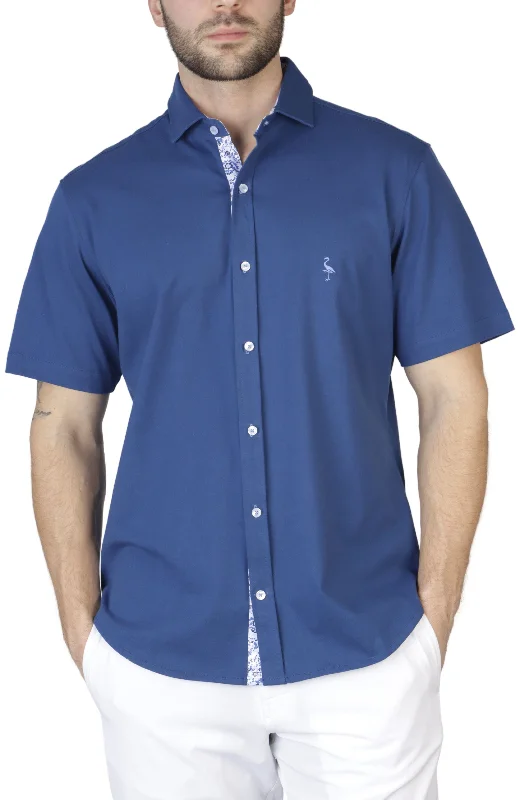 Solid Short Sleeve Getaway Shirt