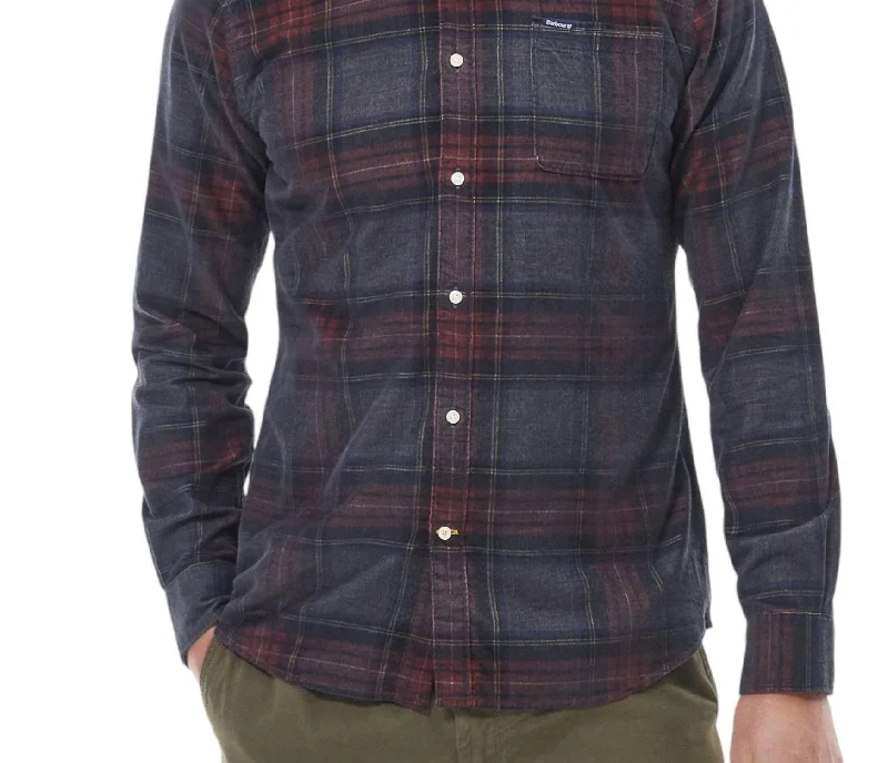 Loyalty Reward Southfield Tailored Shirt In Grey Marl