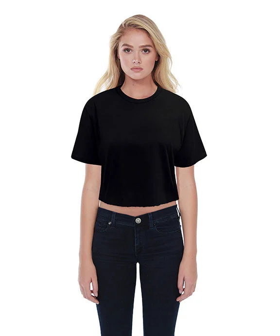 Weekend Offers That Delight ST1110 - StarTee Ladies Boyfriend Crop T-Shirt