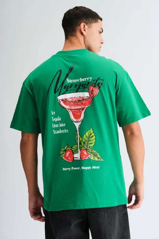 Online Exclusive Strawberry Margarita Oversized T-shirt