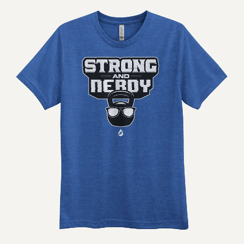 Strong And Nerdy Men's Triblend T-Shirt