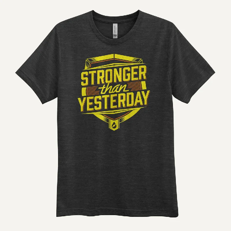 Stronger Than Yesterday Men's Triblend T-Shirt