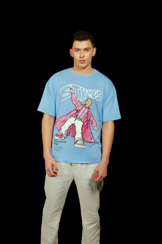 Early Access Styles Faded Effect Oversized T-Shirt