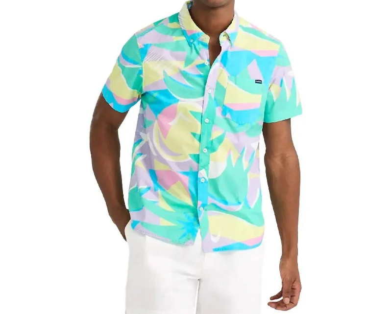 Surfside Friday Shirt In Multi Pastel