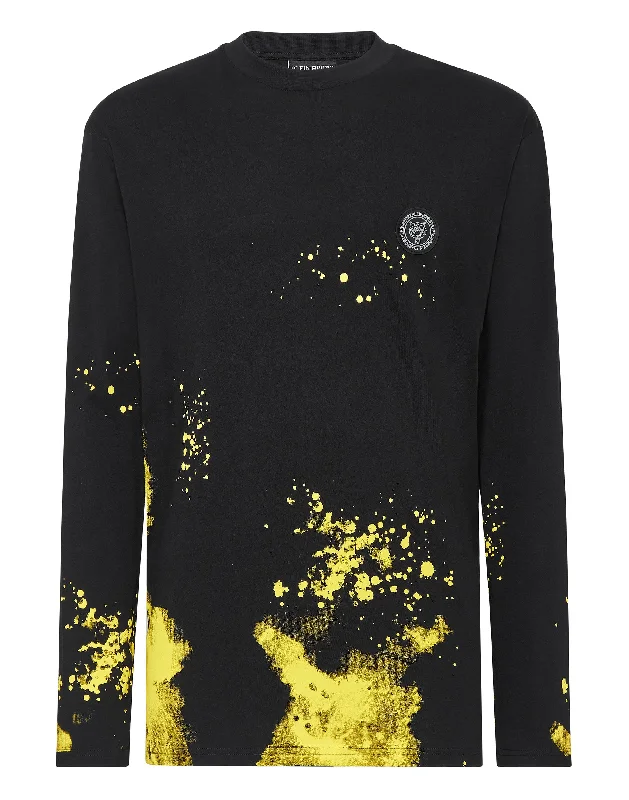 Weekend Deals to Brighten Your Day T-shirt Round Neck LS Tiger
