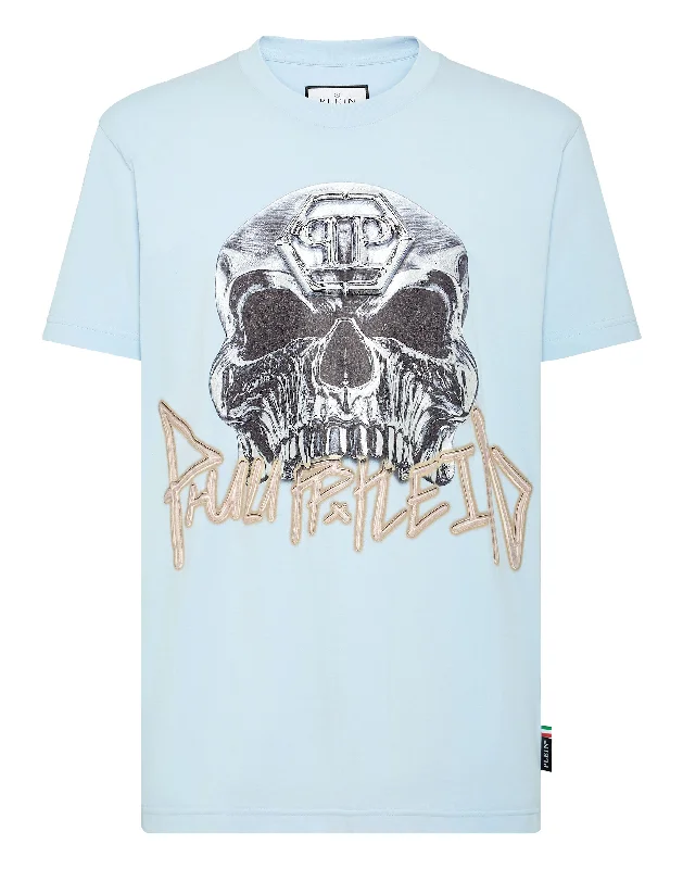 Warehouse Sale T-shirt Round Neck Skull