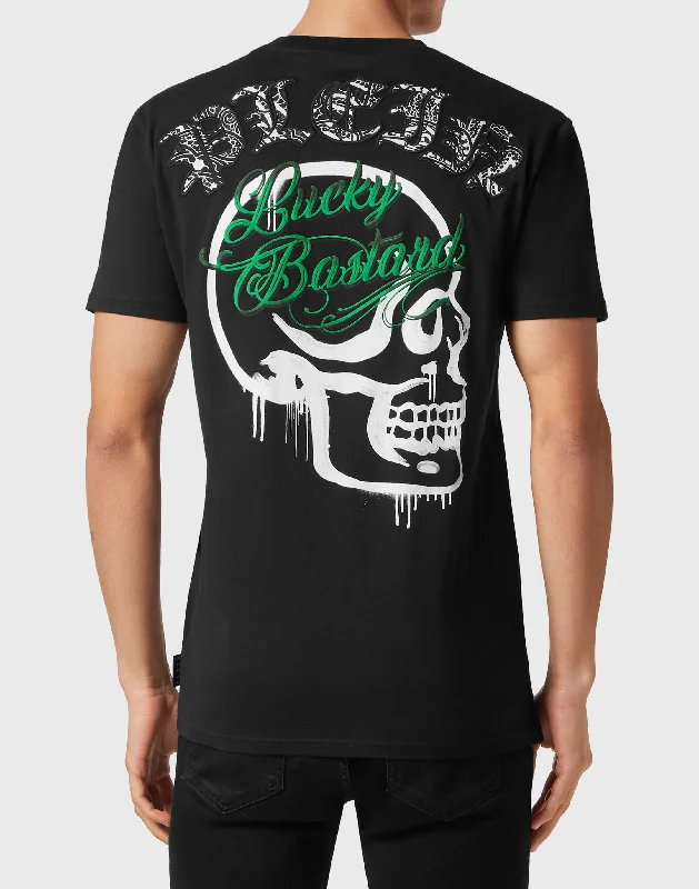 Epic Deals T-shirt Round Neck SS Paisley Gothic Plein