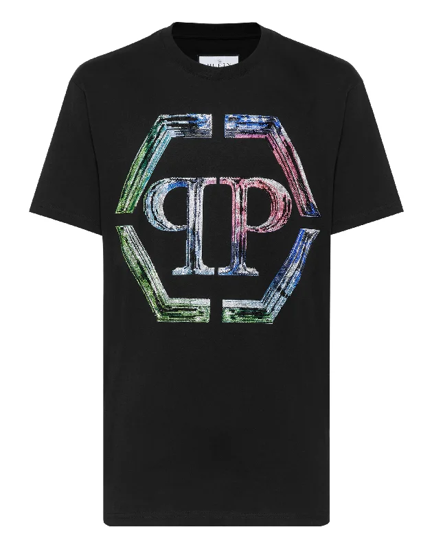 Online Only T-shirt Round Neck SS PP Glass