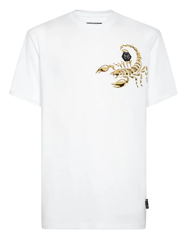 Instant Discount T-shirt Round Neck SS Scorpion