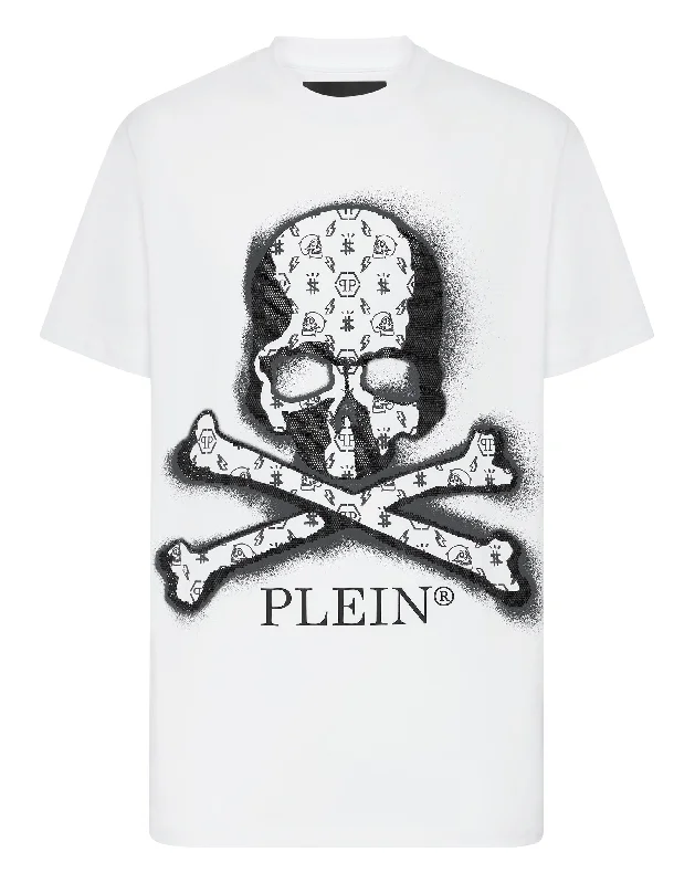 Weekend Price Cuts Galore T-shirt Round Neck SS Skull