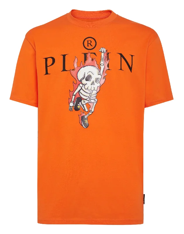 Limited Time Discount T-shirt Round Neck SS Skully Gang