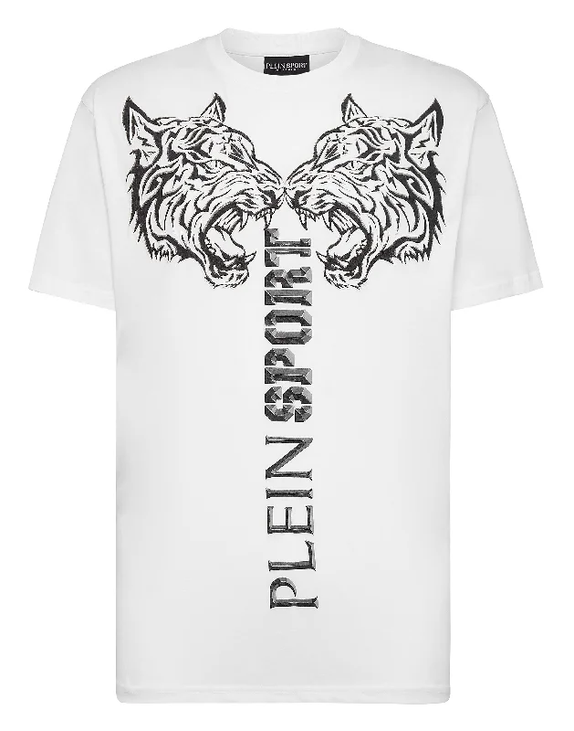 Weekend Deals That Please T-shirt Round Neck SS Tiger