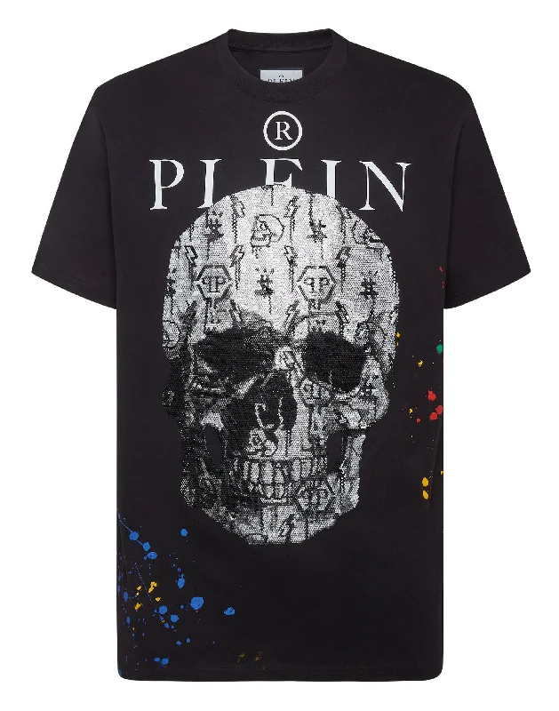 Weekend Specials to Cherish T-shirt Round Neck SS with Crystals