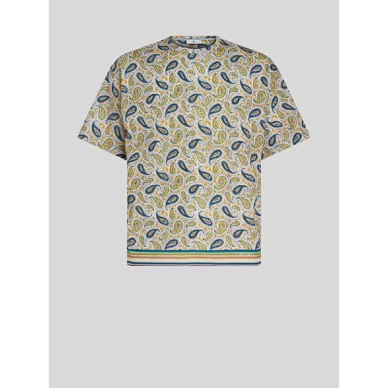 Value Pack T-SHIRT WITH MICRO PAISLEY