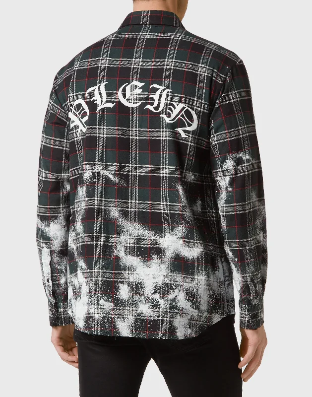 Weekend Deals That Thrill Tartan Dandy Oversized Shirt