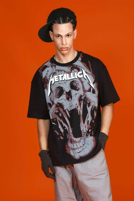 Unbeatable Prices The Metallica Skull Oversized T-shirt