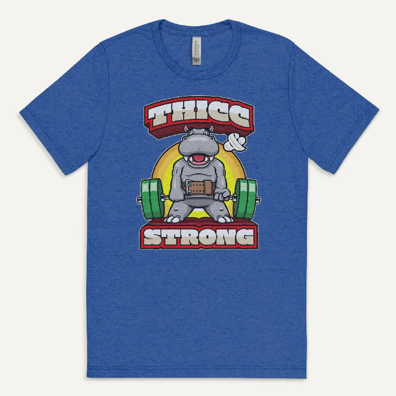 Thicc And Strong Men’s Triblend T-Shirt