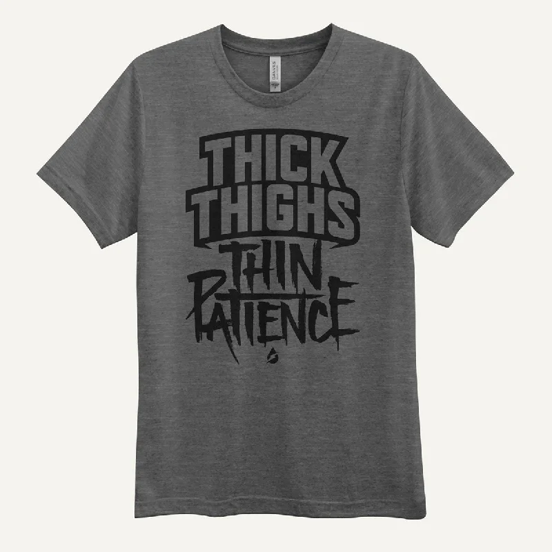 Thick Thighs Thin Patience Men's Triblend T-Shirt