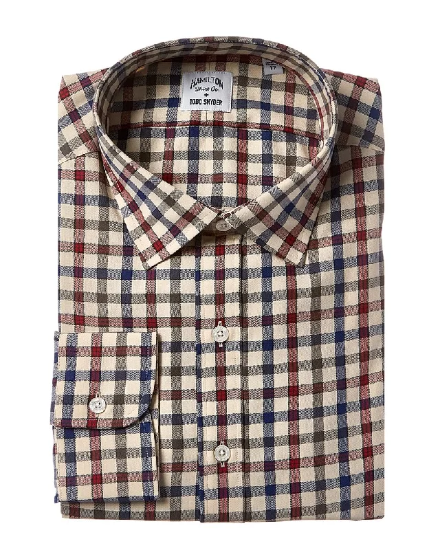 Stock Clearance Todd Snyder x Hamilton Shirt Co. Dress Shirt