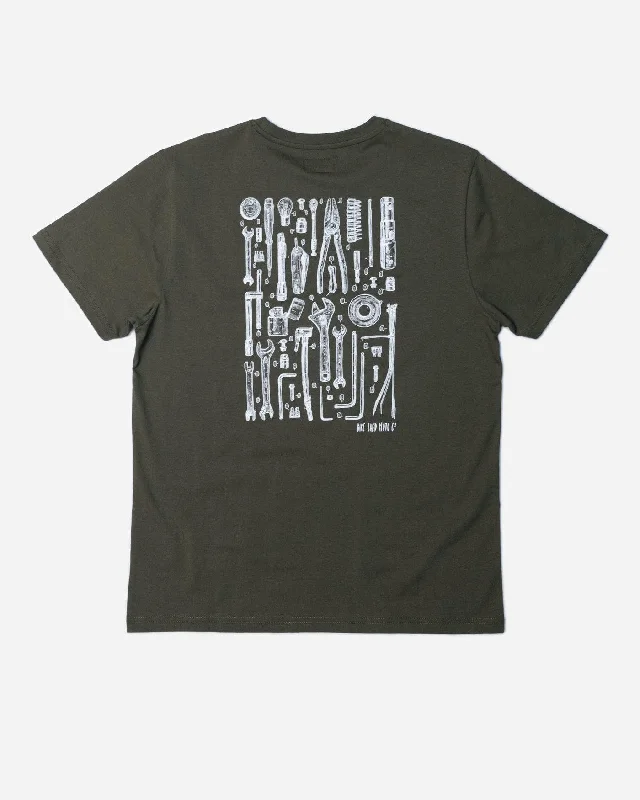 Weekend Discounts Worth Grabbing BSMC Toolkit T-Shirt - Khaki