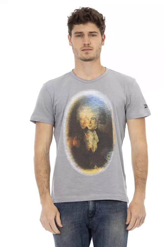 Trussardi Action  Cotton Men Men's T-Shirt