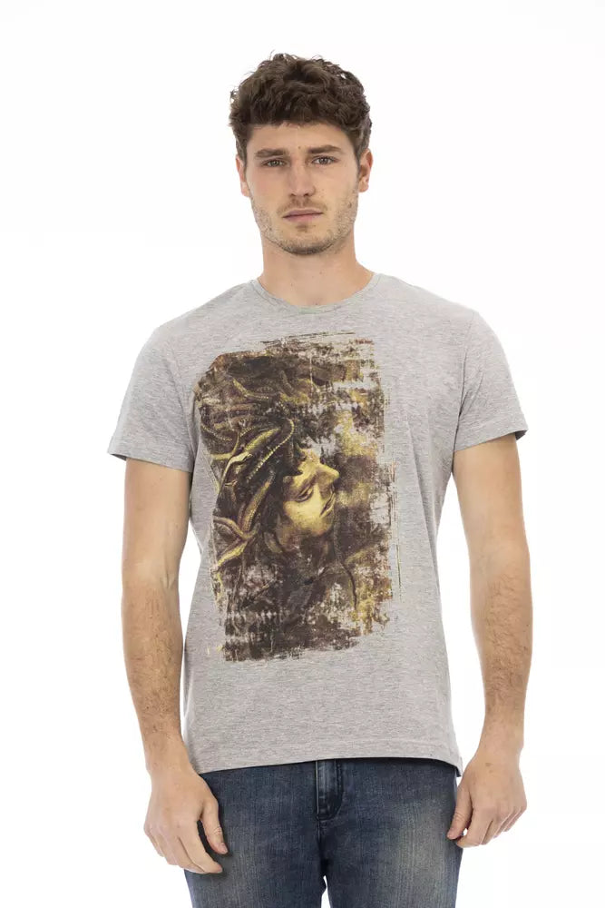 Trussardi Action  Cotton Men Men's T-Shirt