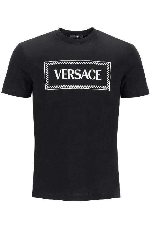 Versace Men's Embroide Logo T-Shirt