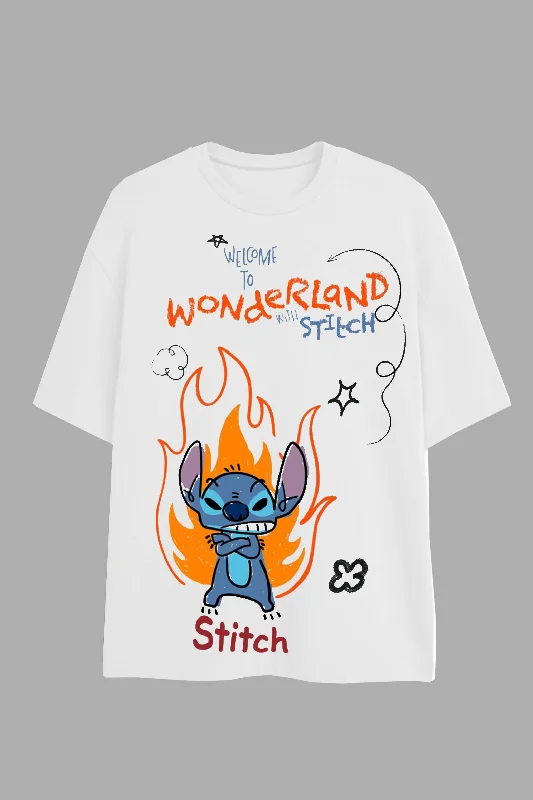Weekend Bargains to Relish Welcome To The Wonderland Oversized T-shirt
