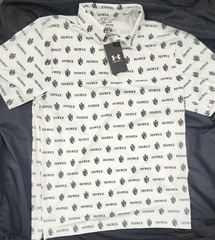 Quick Sale White Under Armour Brand Golf Shirt