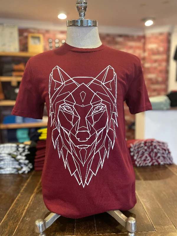 Midnight Sale Winston’s Wolf T-Shirt - Burgundy