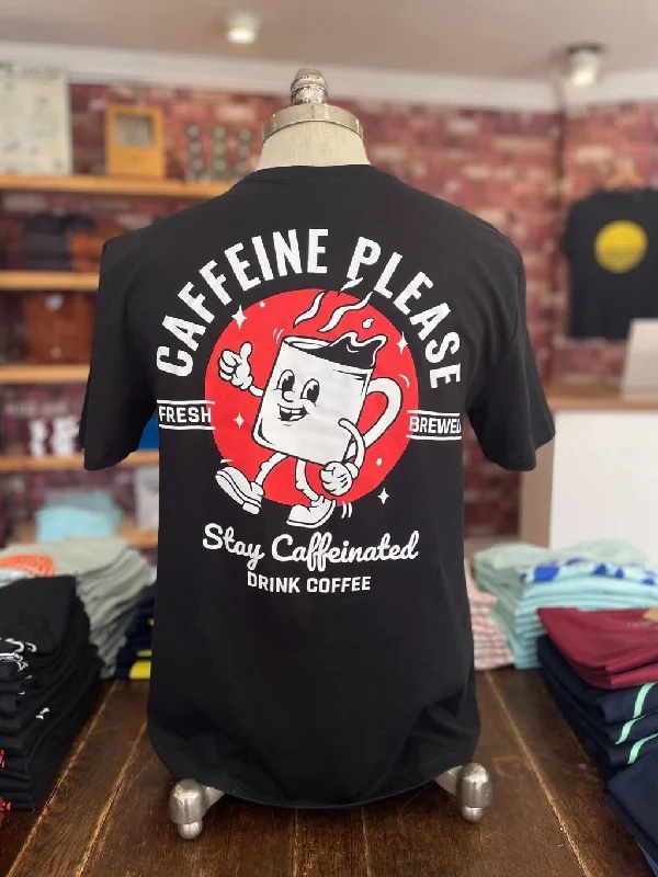Don’t Miss Out Winstons - Coffee Time T-Shirt - Black
