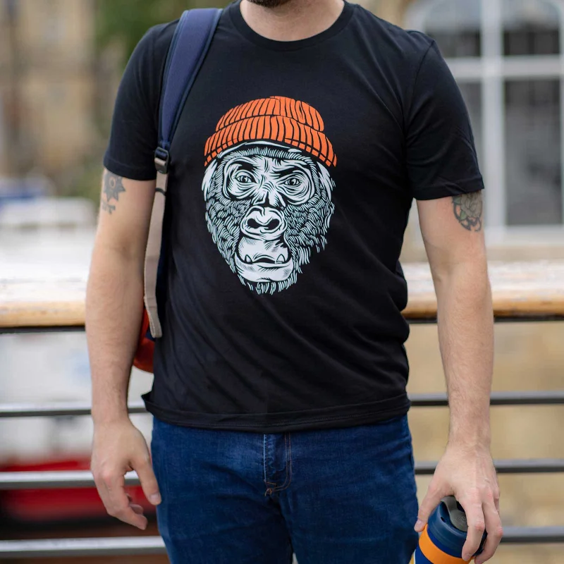 Last Chance Winston’s Gorilla T-Shirt - Black